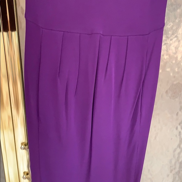 Purple dress size 0Halston - Picture 2 of 5
